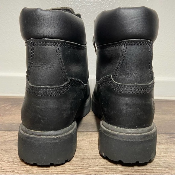 Timberland pro steel toe boots black men’s size 8 euc - Picture 3 of 4